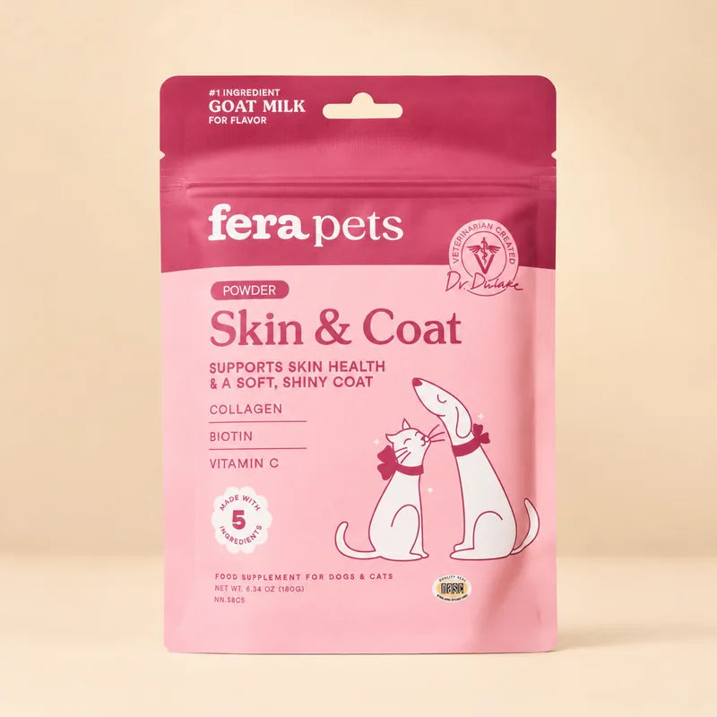 Fera Pets Skin + Coat Goat Milk Topper
