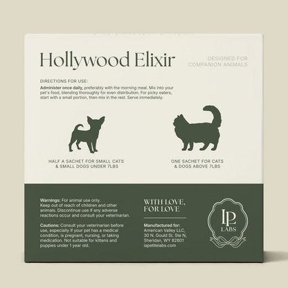 Hollywood Elixir: Healthy Aging Support for Cats & Dogs