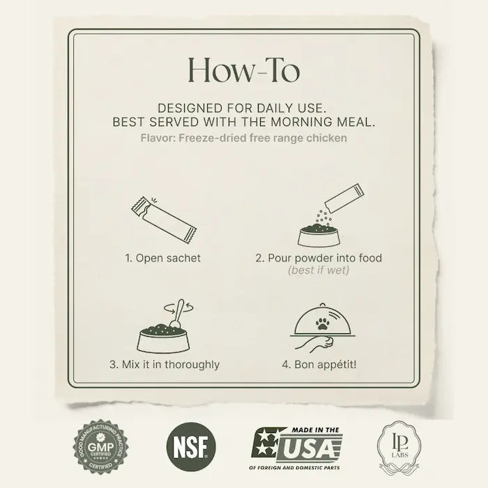 how to use anti aging supplements for dogs