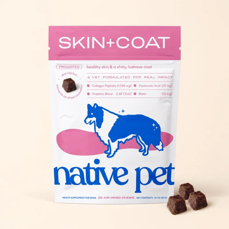 Native Pet Skin+Coat Chews product photo