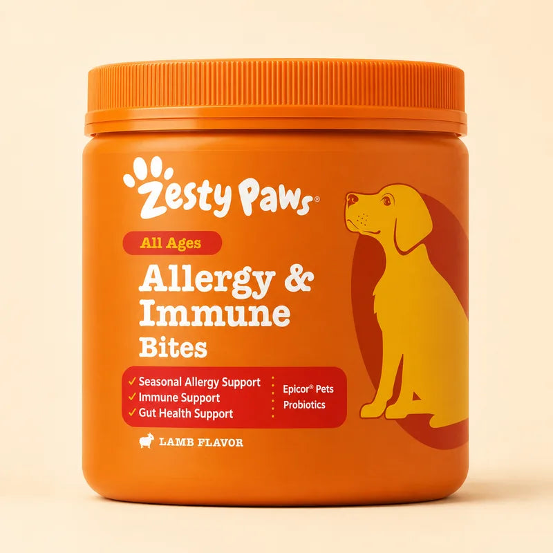 Zesty Paws Allergy & Immune Bites for Dogs (Lamb) product photo