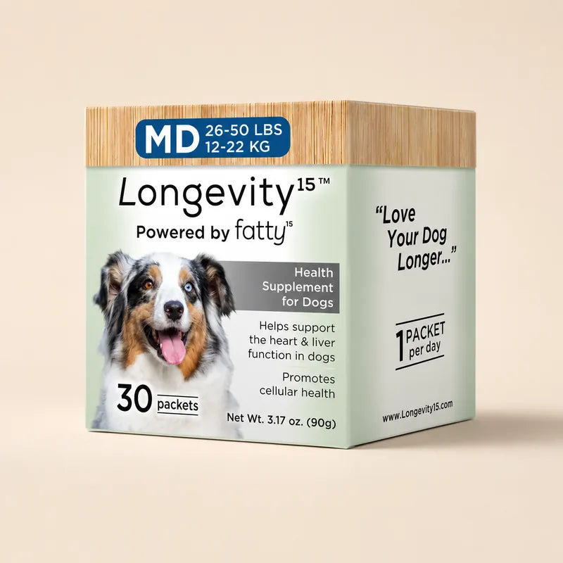 Longevity15 Powered by fatty15 — C15:0 Health Supplement for Dogs product photo