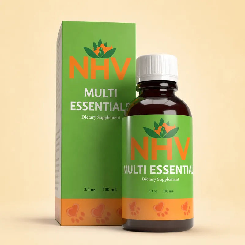 NHV Natural Pet Multi Essentials for Cats — Herbal Liquid Multivitamin product photo