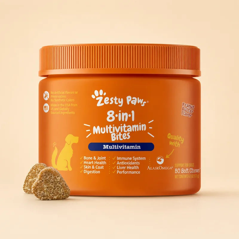 Zesty Paws 8-in-1 Multivitamin Bites product photo